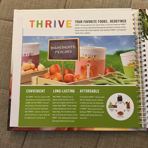 Thrive Life – Thrive cookbook - cookbook using the thrive dehydrated foods. - Picture 3 of 3